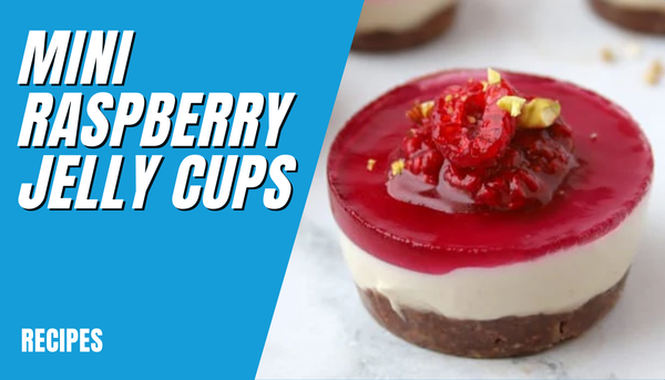 Decadent Mini Raspberry Jelly Cups