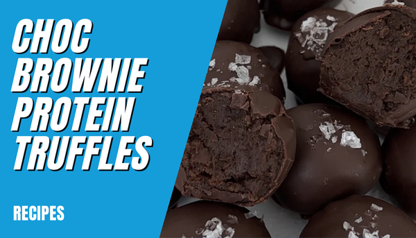 Decadent Choc Brownie Protein Truffles