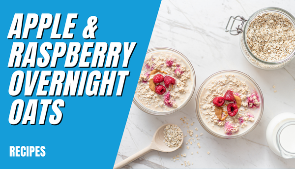 Apple & Raspberry Overnight Oats