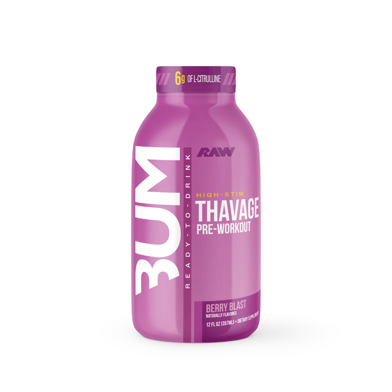 Raw Nutrition CBUM Thavage RTD Pre-Workout