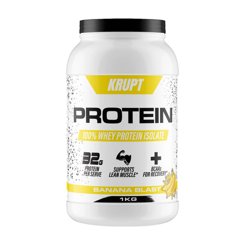 Krupt Supps 100% Whey Protein Isolate