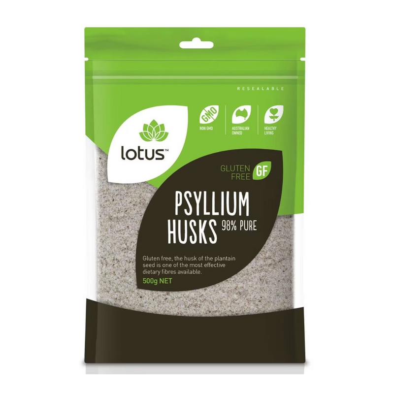 Lotus Psyllium Husks 98% - Nutrition Capital