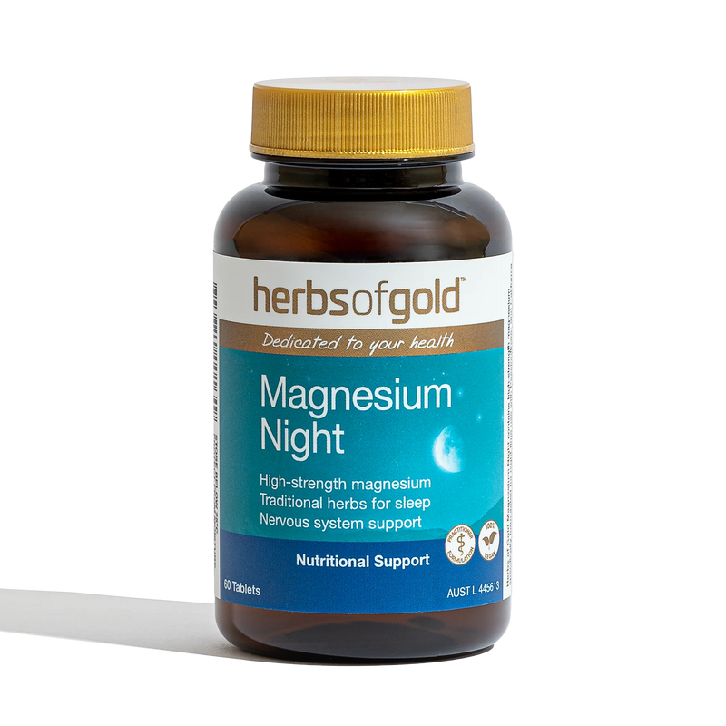 Herbs Of Gold Magnesium Night 60T