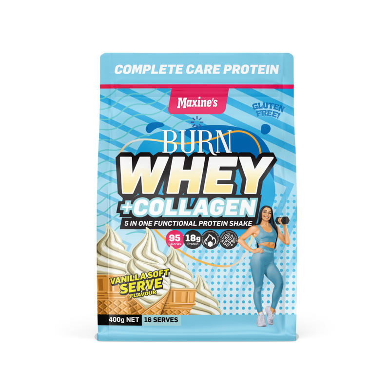 Maxines Burn Whey + Collagen