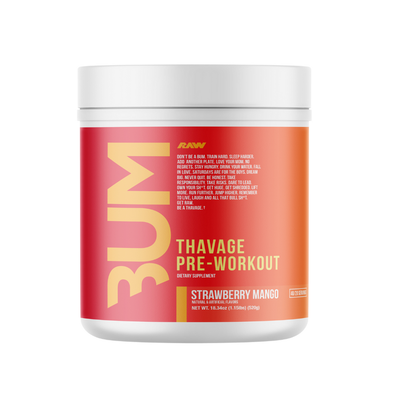 Raw Nutrition CBum Thavage Pre-workout