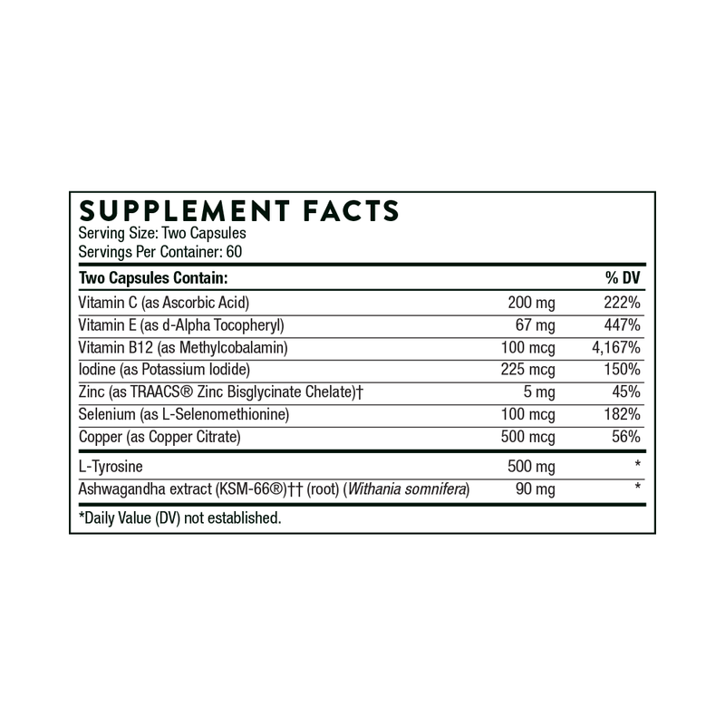 Thorne Thyrocsin - Nutrition Capital